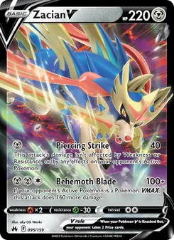 Kaart Zacian V