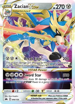 Kaart Zacian VSTAR