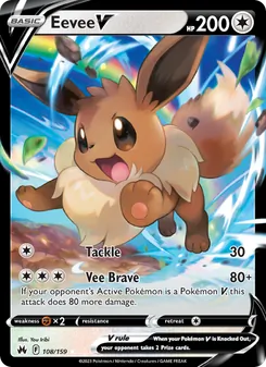 Kaart Eevee V
