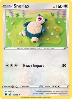 Kaart Snorlax