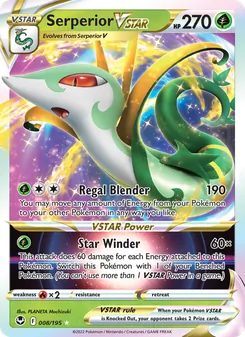 Kaart Serperior VSTAR