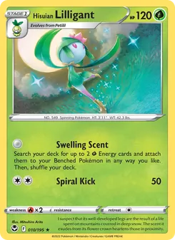 Kaart Hisuian Lilligant