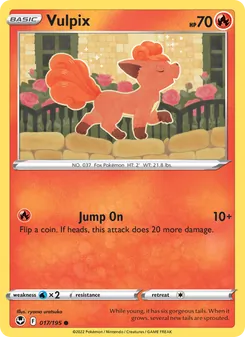 Kaart Vulpix