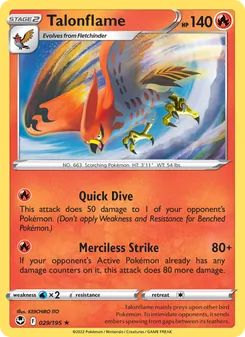 Kaart Talonflame