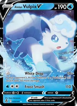 Kaart Alolan Vulpix V