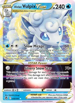 Kaart Alolan Vulpix VSTAR