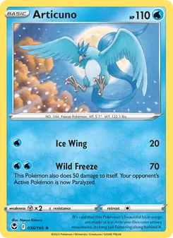 Kaart Articuno