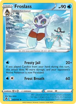 Kaart Froslass