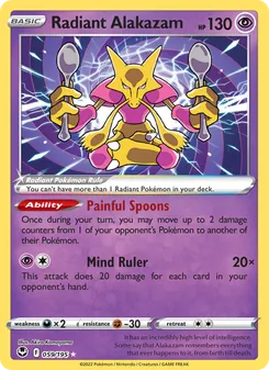 Kaart Radiant Alakazam