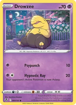 Kaart Drowzee