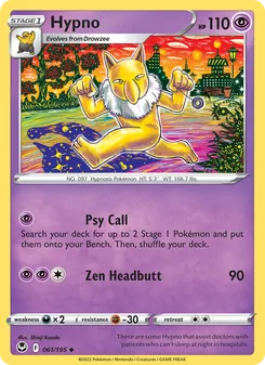 Kaart Hypno