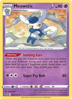 Kaart Meowstic