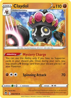 Kaart Claydol