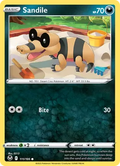 Kaart Sandile