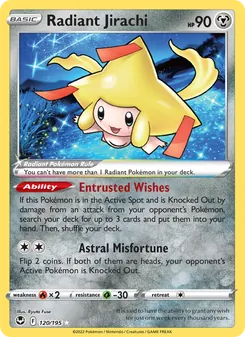 Kaart Radiant Jirachi