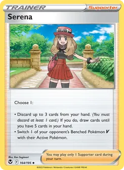 Kaart Serena