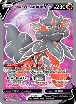 Kaart Hisuian Arcanine V