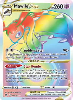 Kaart Mawile VSTAR