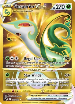 Kaart Serperior VSTAR