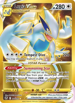 Kaart Lugia VSTAR