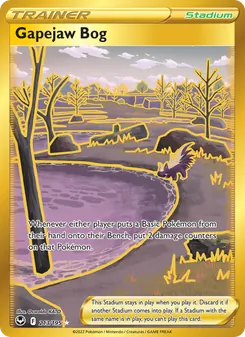 Kaart Gapejaw Bog