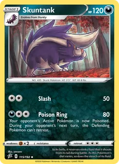Kaart Skuntank