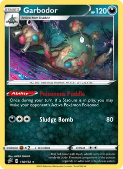 Kaart Garbodor