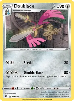 Kaart Doublade