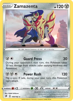 Kaart Zamazenta