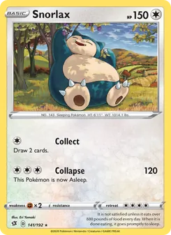 Kaart Snorlax