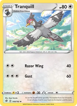 Kaart Tranquill