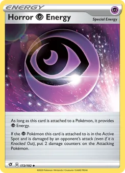 Kaart Horror Psychic Energy