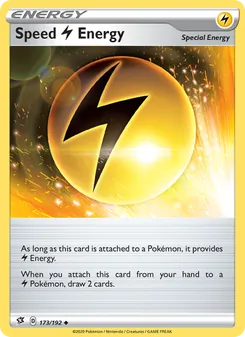 Kaart Speed Lightning Energy