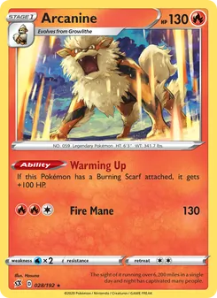 Kaart Arcanine