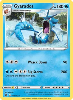 Kaart Gyarados