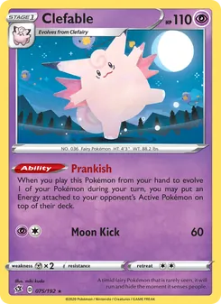 Kaart Clefable