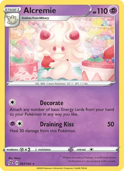 Kaart Alcremie