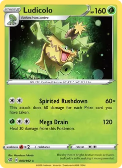 Kaart Ludicolo