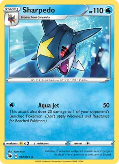 Kaart Sharpedo