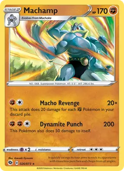 Kaart Machamp