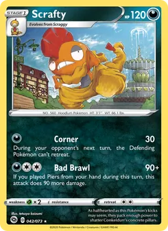 Kaart Scrafty
