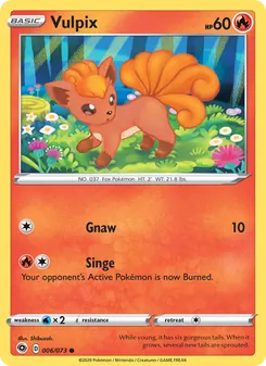 Kaart Vulpix