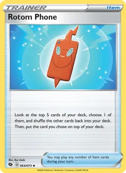Kaart Rotom Phone