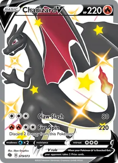 Kaart Charizard V