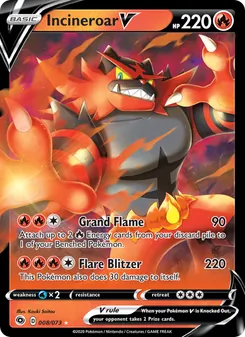 Kaart Incineroar V