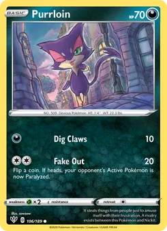 Kaart Purrloin