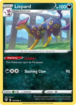 Kaart Liepard