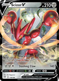 Kaart Scizor V