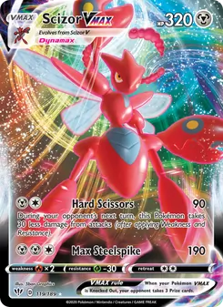 Kaart Scizor VMAX