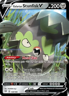 Kaart Galarian Stunfisk V